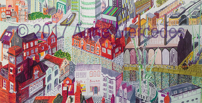 La ville by Anne Mercedes ©2017